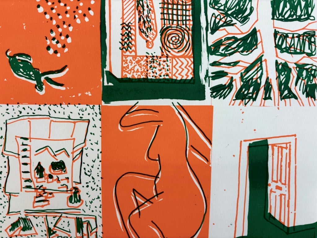 Image of a RISO zine, created by Steve Russell, 2026
