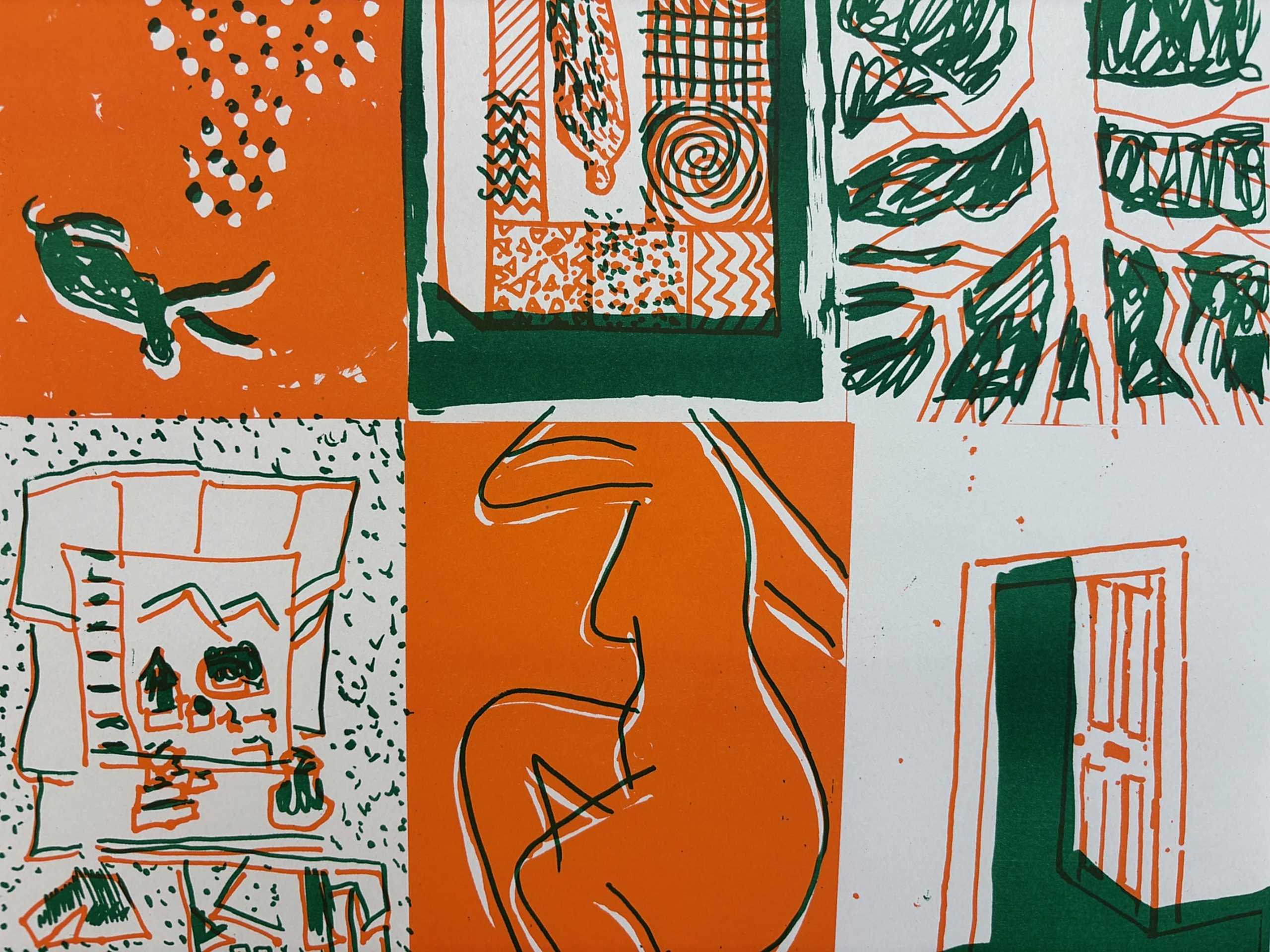Image of a RISO zine, created by Steve Russell, 2026